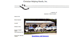 Desktop Screenshot of christianhelpinghands.org